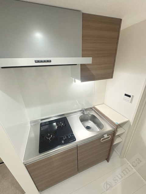 キッチン　２口システムキッチンでお料理楽しく♪♪