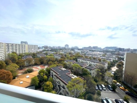 眺望　目の前に遮るものがなく開放的です