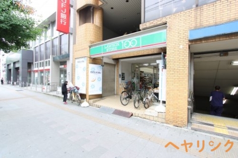 コンビニ　ローソンストア100LS黒川駅前店（コンビニ）まで214m