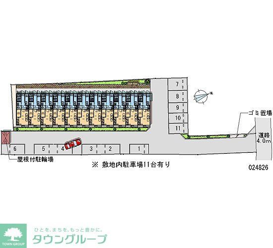 駐車場　間取図
