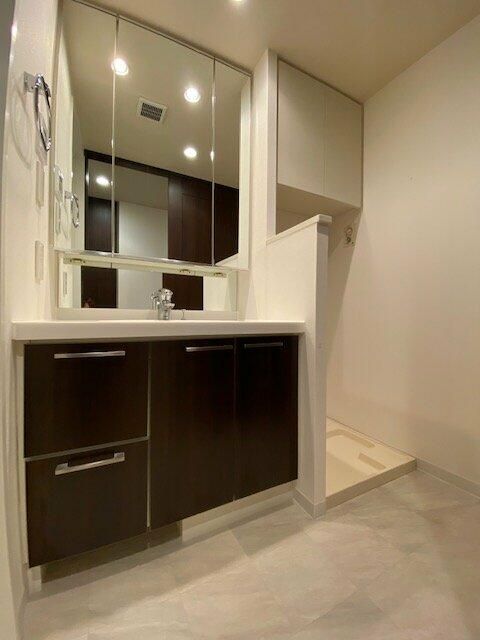 洗面設備　写真は同タイプ住居です