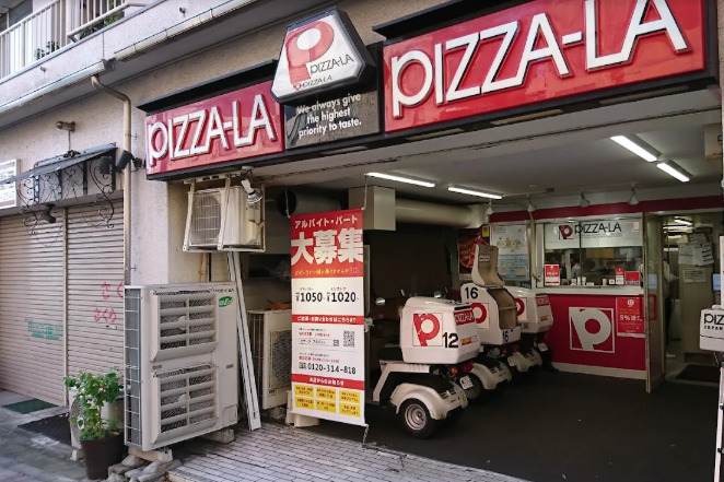 飲食店　ピザーラ武蔵小金井店（飲食店）まで724m