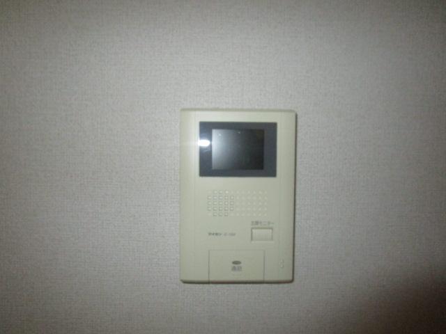 セキュリティ　ＴＶ付きのモニターホンです。