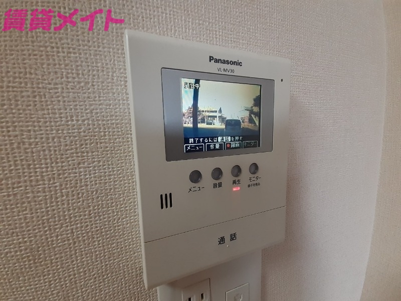 セキュリティ　同物件別部屋の写真です