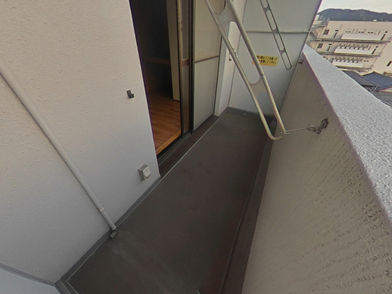 バルコニー　※別部屋の写真です。
