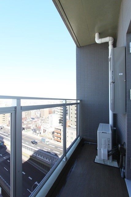 バルコニー　アクサスハイズ板橋区役所前　板橋区氷川町