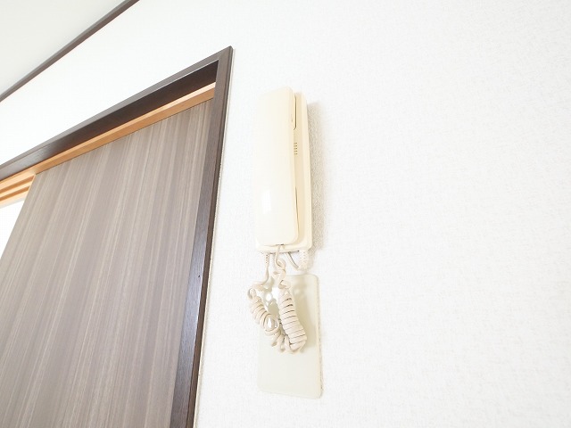 セキュリティ　インターホンです