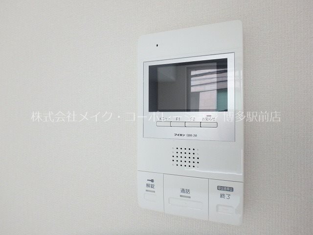 セキュリティ　同物件、別部屋の写真です。