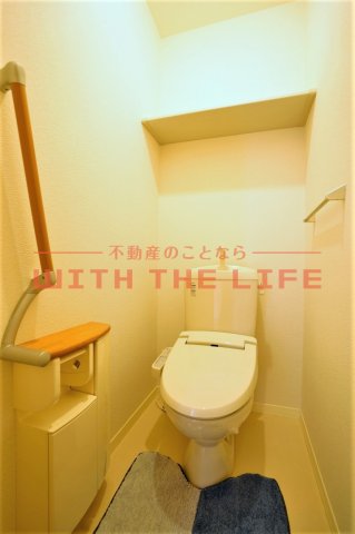 トイレ　ゆったりとした空間のトイレです