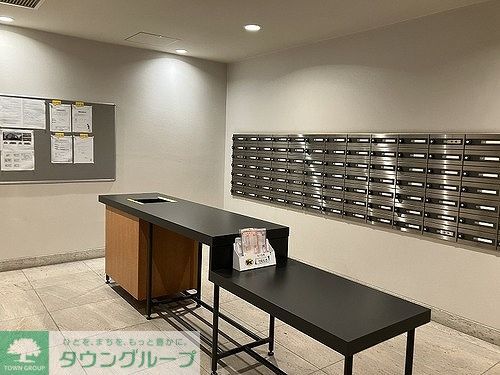 ロビー　集合郵便受　※2026年5月撮影の写真