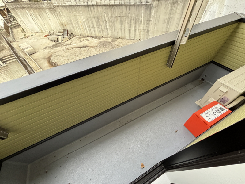 バルコニー　※別部屋の写真です