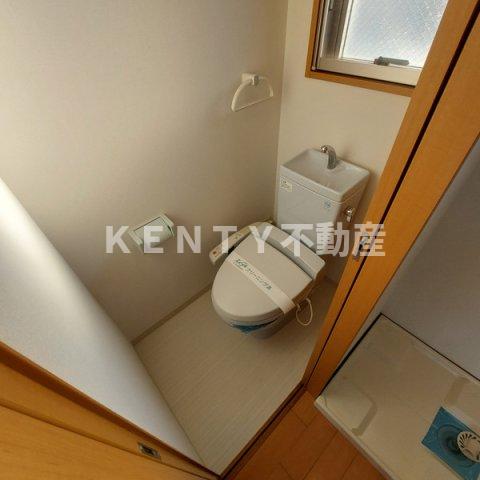 トイレ　清潔感のあるトイレです