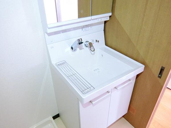 洗面設備　綺麗な水回り♪
