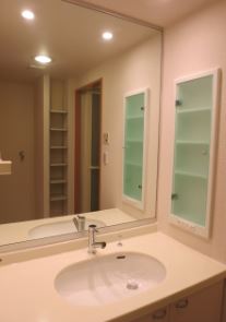 洗面設備　※同物件、別部屋になります。