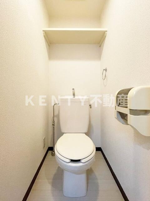 トイレ　ゆったりとした空間のトイレです