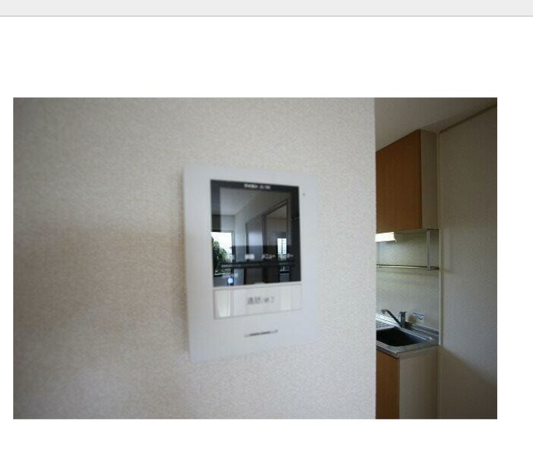 セキュリティ　モニター付きインターホンです　※参考写真です