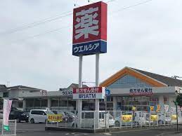 ドラックストア　ウエルシア東海村松北店（ドラッグストア）まで614m