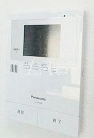 セキュリティ　モニター付きインターホンです。
