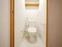 トイレ　ウォシュレット付きのトイレです♪