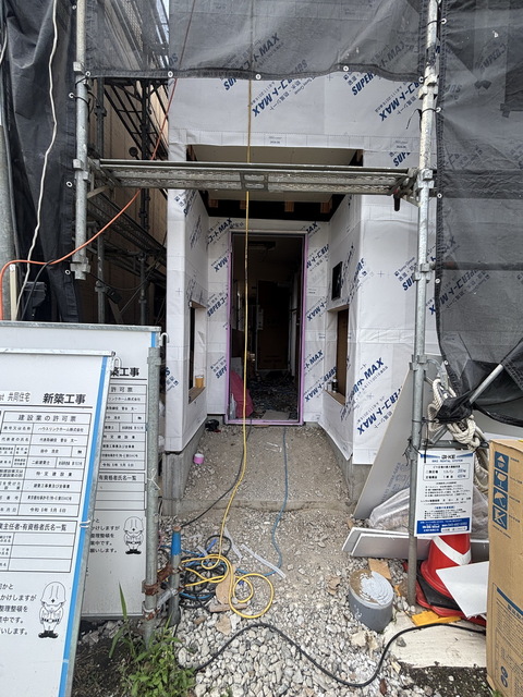 エントランス　～頑張って建築中～