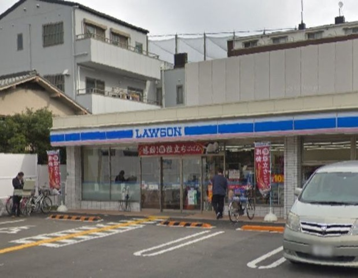 コンビニ　ローソン都島中野町1丁目店（コンビニ）まで400m