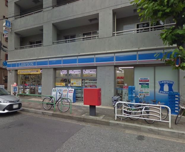コンビニ　ローソン 新大橋一丁目店（コンビニ）まで177m