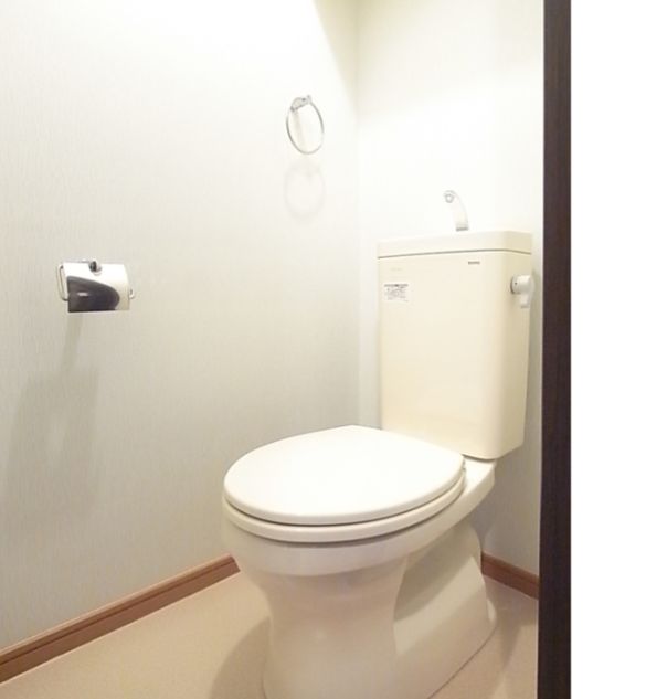 トイレ　ゆったりとした空間のトイレです