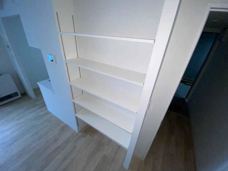 収納　収納もバッチリあるのでお部屋が片付きますよ！