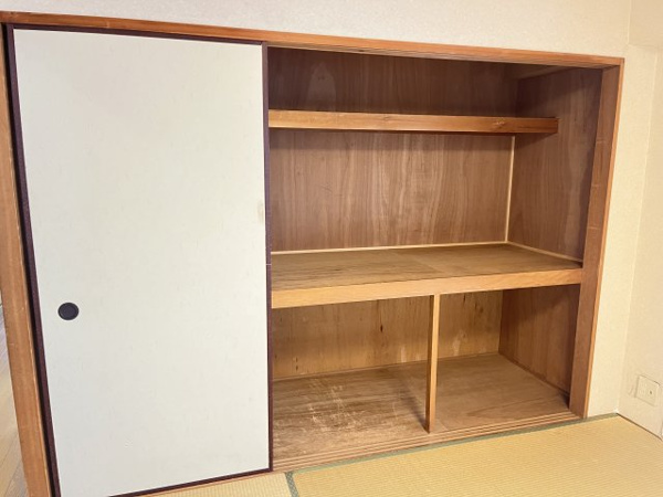 収納　大きなものも収納できそうです