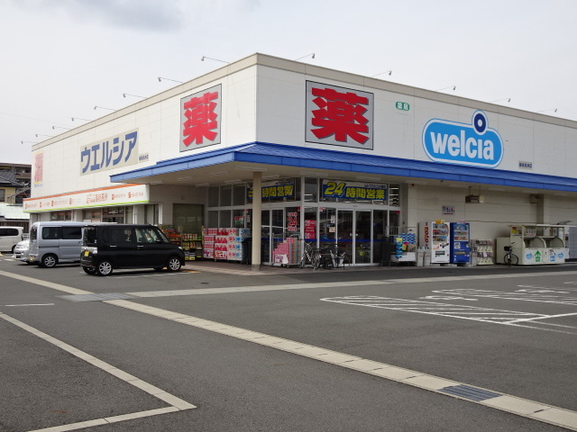 ドラックストア　ウェルシア　高洲店（ドラッグストア）まで1000m
