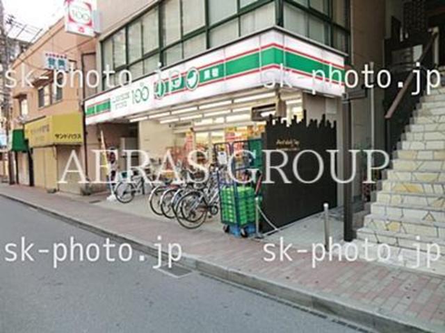コンビニ　ローソンストア100 国府台駅前店（コンビニ）まで371m