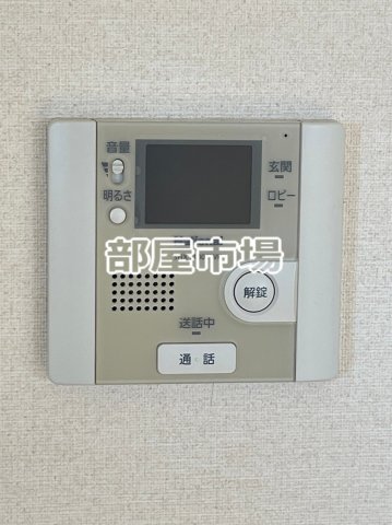 セキュリティ　モニター付きインターホン