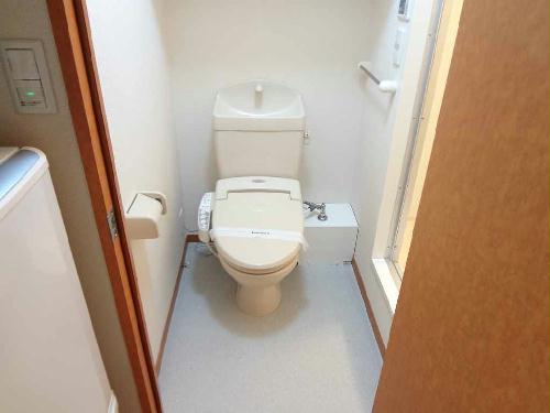 トイレ　同タイプ部屋の写真となり設備等は現況と異なる場合があります。