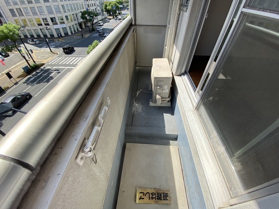 バルコニー　※別部屋の写真です