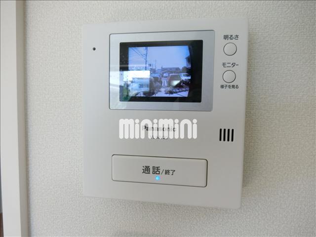 セキュリティ　ＴＶ付きモニターホンで来客者の確認が出来ます