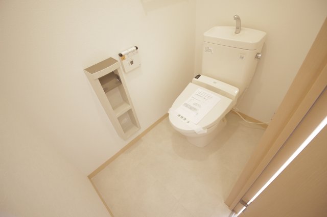 トイレ　ゆったりとした空間のトイレです