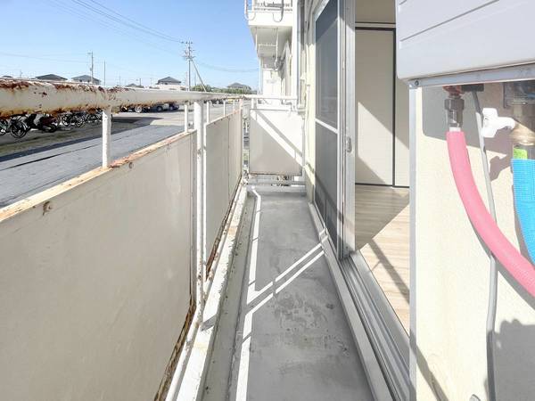 バルコニー　ビレッジハウスの同一物件・同一タイプの間取りの写真です