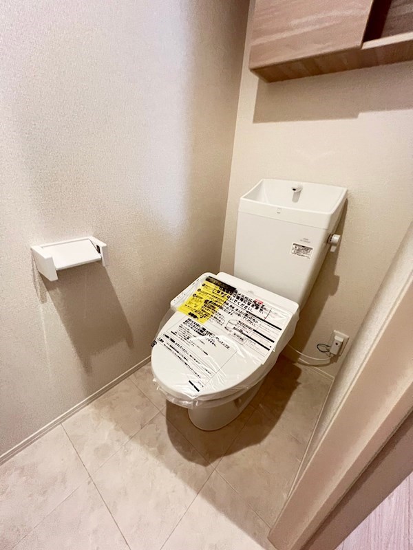 トイレ　ゆったりとした空間のトイレです
