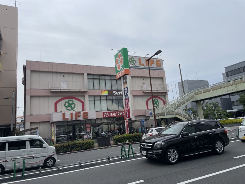 スーパー　ライフ深江橋店（スーパー）まで454m
