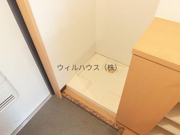 洗面設備　室内洗濯パン！