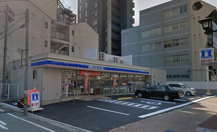 コンビニ　ローソン博多中呉服町店（コンビニ）まで189m
