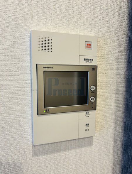 セキュリティ　☆モニター付きインターホン☆