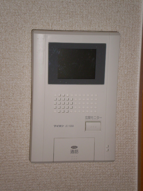 セキュリティ　カラーＴＶモニター付インターホン完備