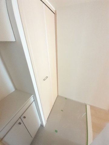 玄関　明るい玄関です