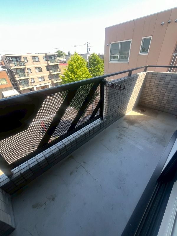 バルコニー　１号室タイプのお部屋写真となります。