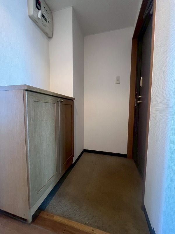 玄関　１号室タイプのお部屋写真となります。