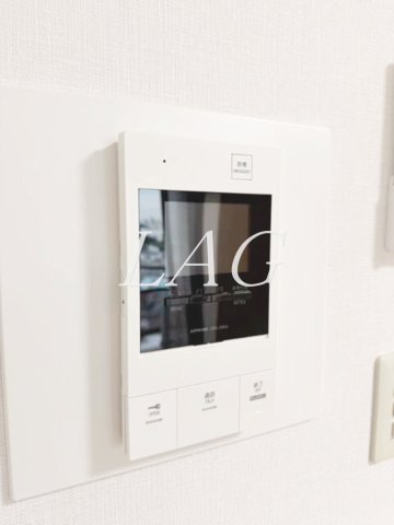 セキュリティ　モニター付きインターホンです。