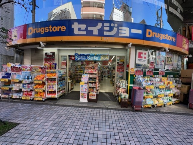 ドラックストア　くすりセイジョー 新丸子店（ドラッグストア）まで422m