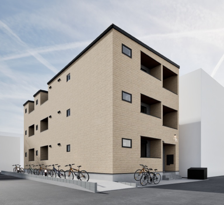 建物外観　完成予想イメージです。