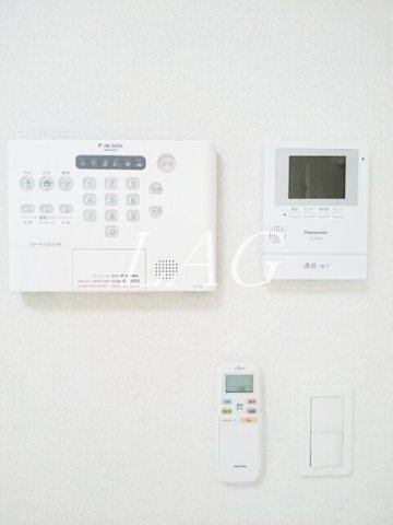 セキュリティ　モニター付インターホンです。